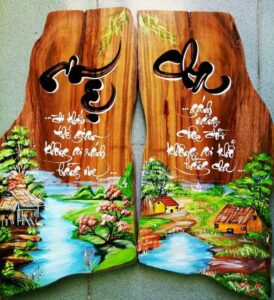 Thu-phap-tren-go-qua-tang-y-nghia