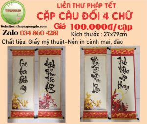 cap-cau-doi-tet-4-chu-thu-phap