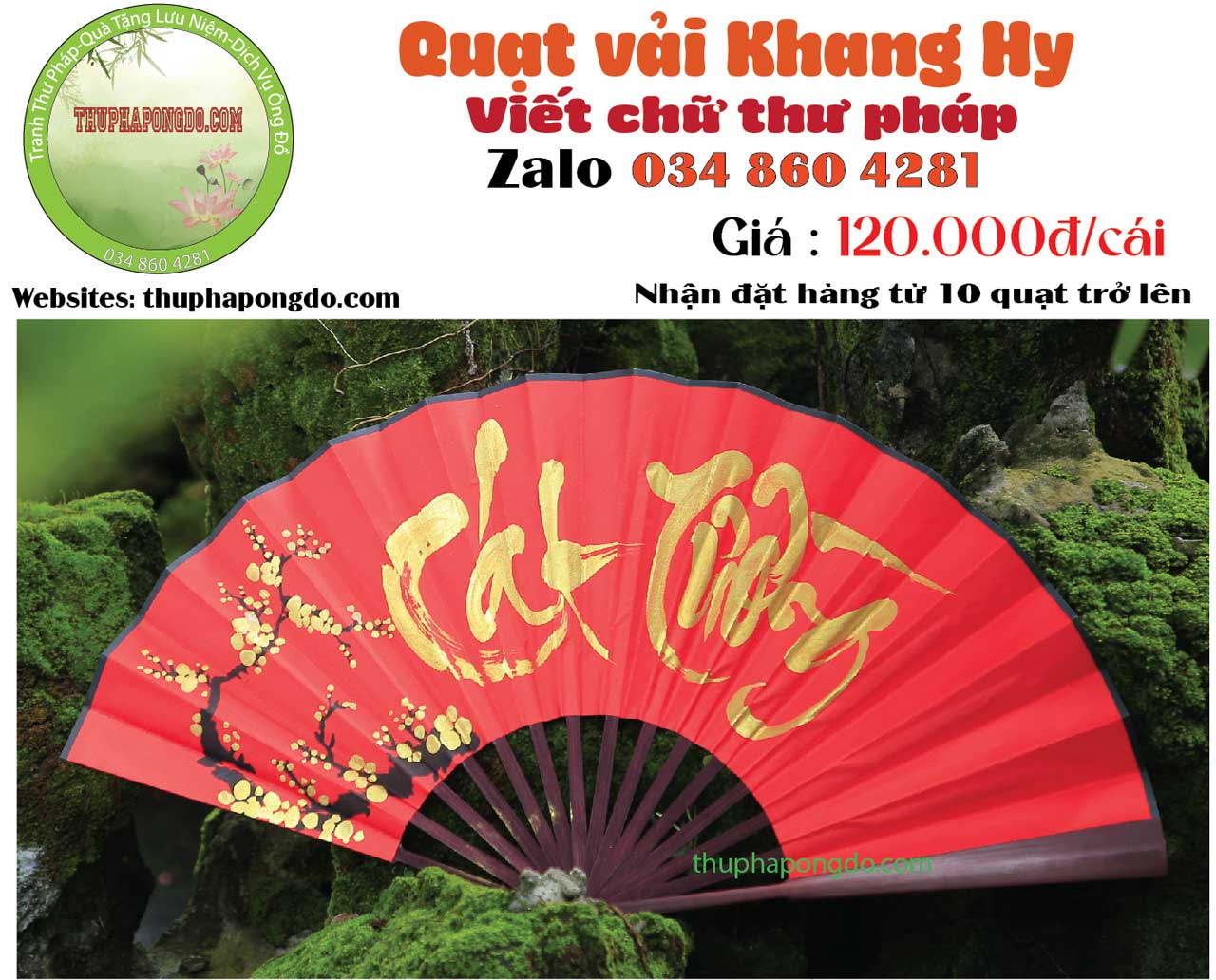 quat-thu-phap-chuc-tet-cat-tuong