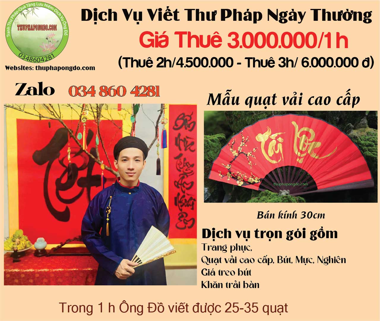 quat-vai-viet-thu-phap-ong-do-viet-chu-thu-phap-su-kien
