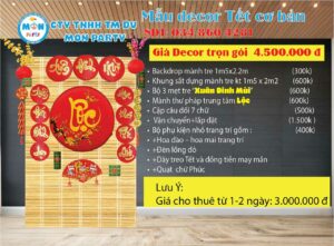 chi-phi-trang-tri-tet-voi-met-tre-thu-phap