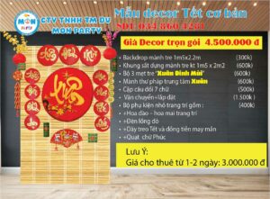 chi-phi-trang-tri-tet-voi-met-tre-thu-phap