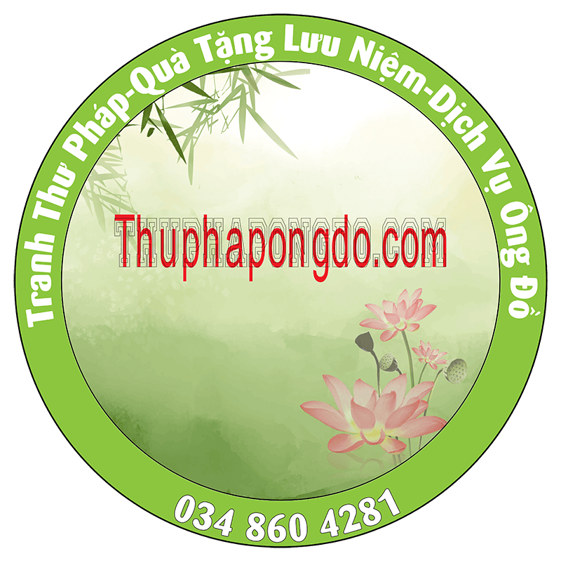 Tranh Thư Pháp – Quà Tặng Lưu Niệm – Dịch Vụ ông Đồ