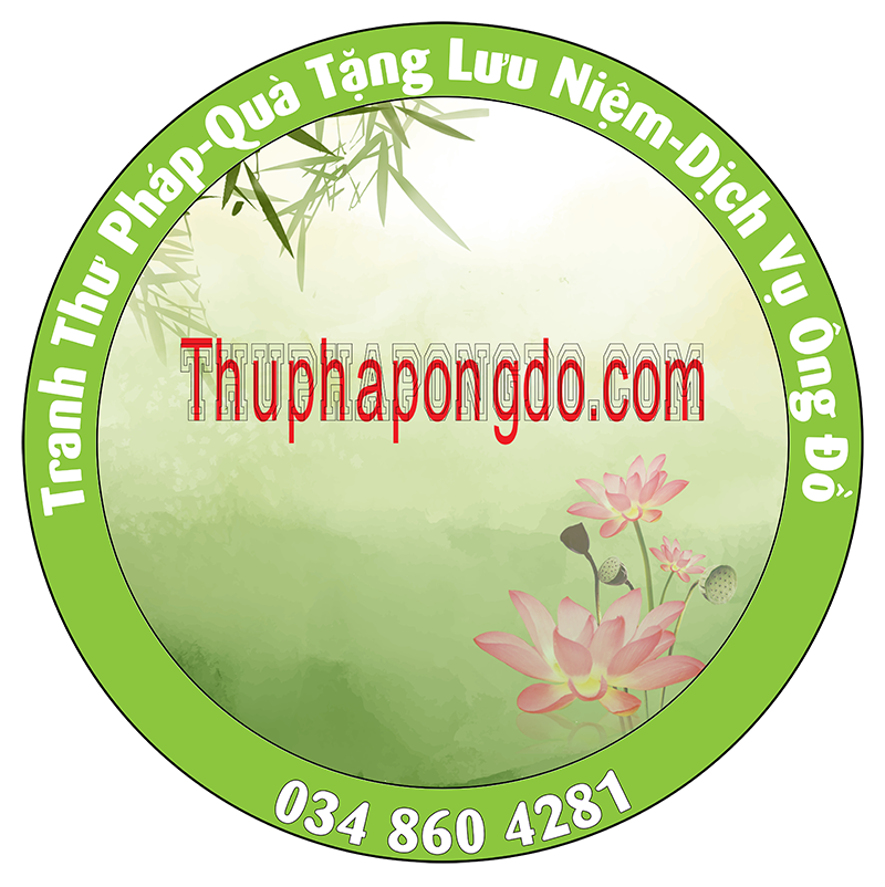 Tranh Thư Pháp – Quà Tặng Lưu Niệm – Dịch Vụ ông Đồ