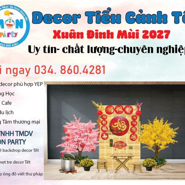 met-tre-decor-tieu-canh-tet