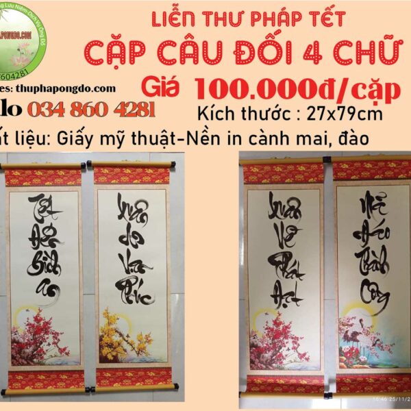 cap-cau-doi-tet-4-chu-thu-phap