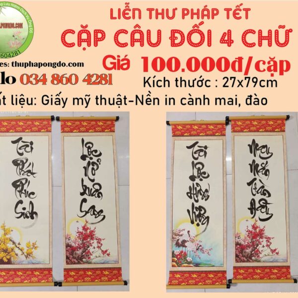 cap-cau-doi-tet-4-chu-thu-phap
