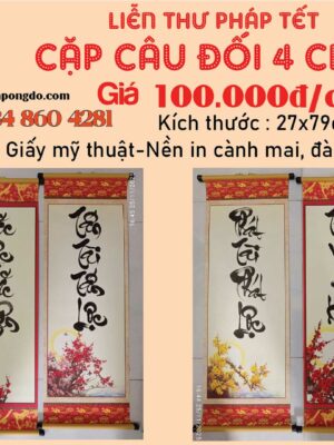 cap-cau-doi-tet-4-chu-thu-phap