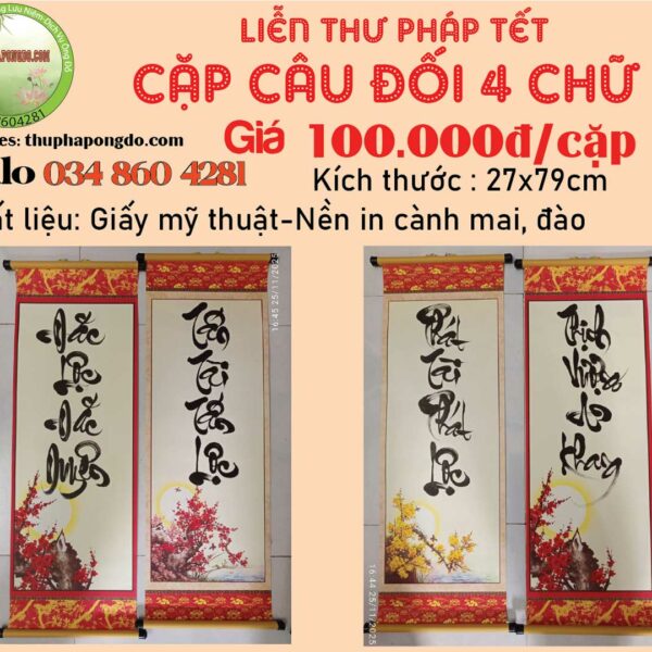 cap-cau-doi-tet-4-chu-thu-phap