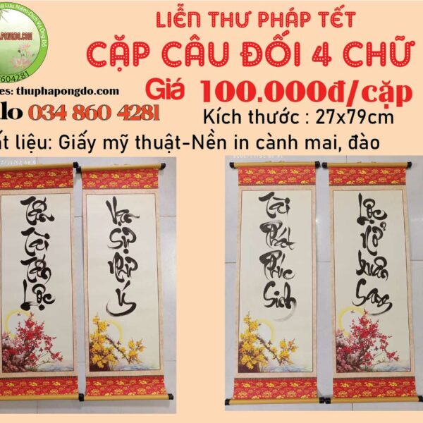 cap-cau-doi-tet-4-chu-thu-phap