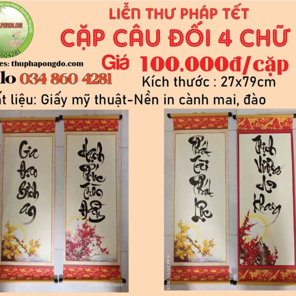 cap-cau-doi-tet-4-chu-thu-phap