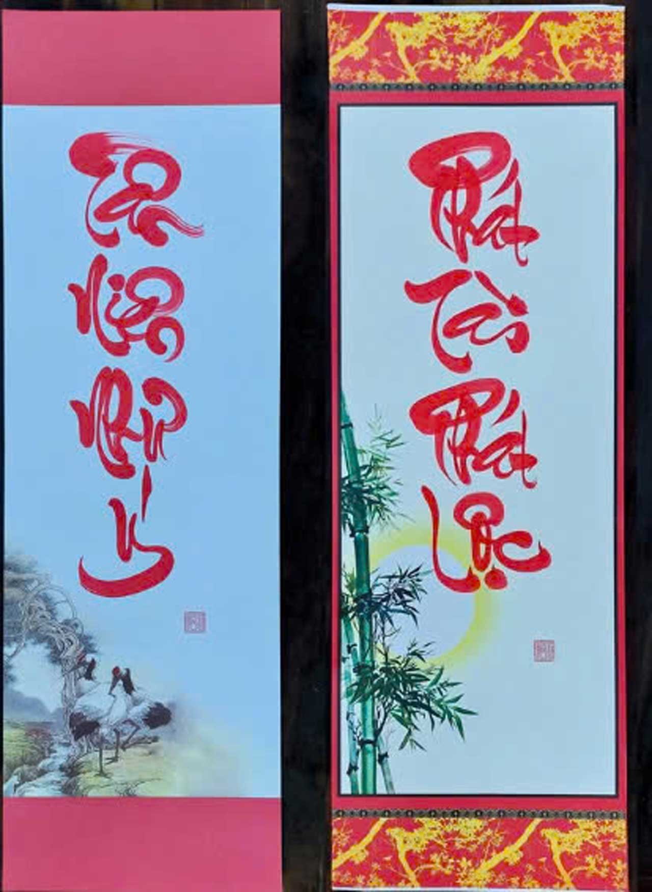 lien-thu-phap-cau-doi-tet