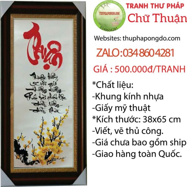 tranh-thu-phap-chu-thuan