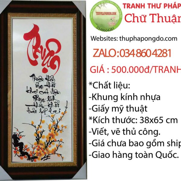 tranh-thu-phap-chu-thuan