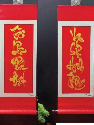 cau-doi-tet-4-chu-thu-phap