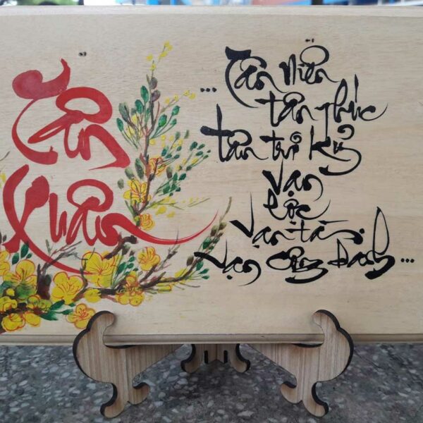 qua-tang-luu-niem-thu-phap-ngay-tet