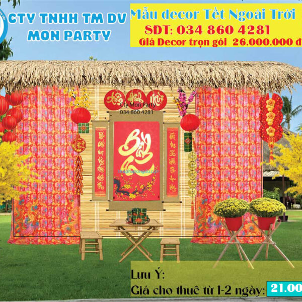 gia-trang-tri-tieu-canh-tet-ngoai-troi